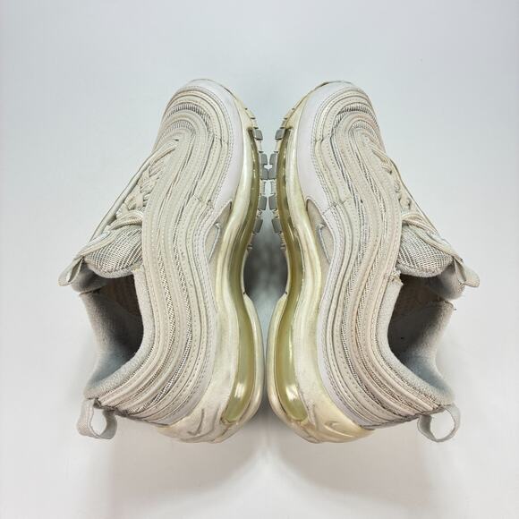 Nike Air Max 97 White Lace Up Lifestyle Running Shoes 921733-100 Women’s Size 6 - Picture 7 of 10